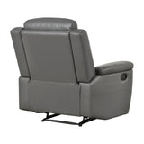 Nest Dark Gray 3-Piece Reclining Living Room Set from Homelegance - Luna Furniture