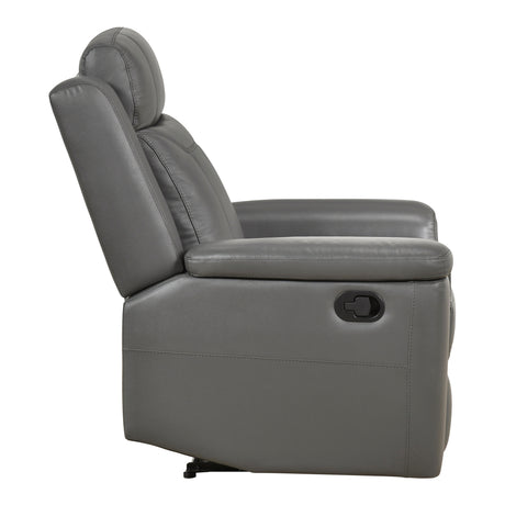 Nest Dark Gray 3-Piece Reclining Living Room Set from Homelegance - Luna Furniture