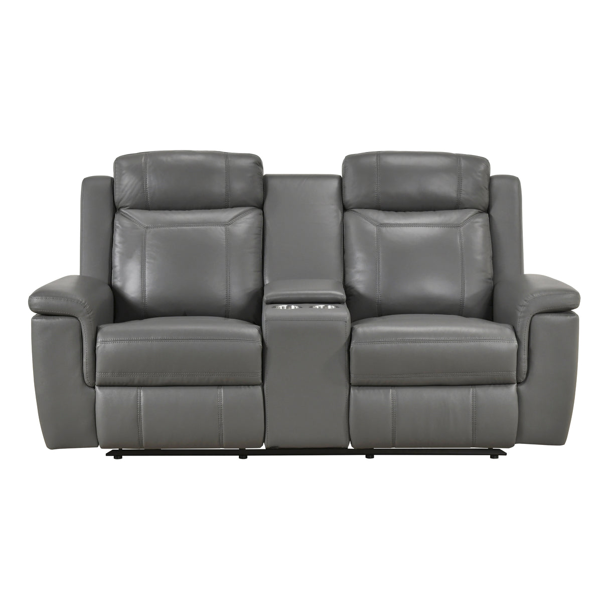 Nest Dark Gray 3-Piece Reclining Living Room Set from Homelegance - Luna Furniture