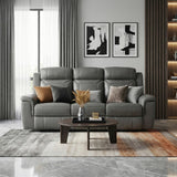 Nest Dark Gray Double Reclining Sofa from Homelegance - Luna Furniture