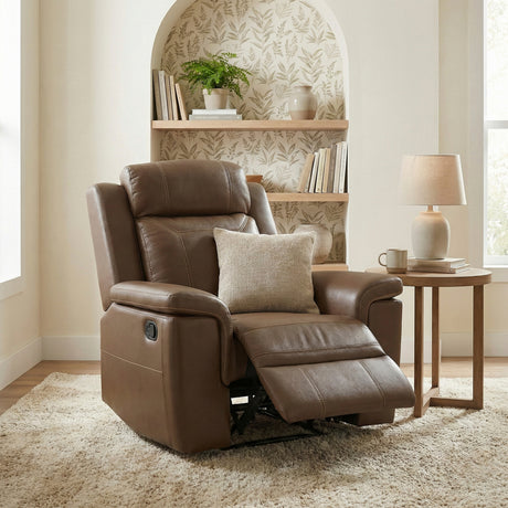 Nest Camel Reclining Chair from Homelegance - Luna Furniture