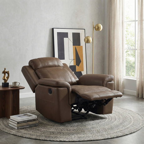 Nest Camel Reclining Chair from Homelegance - Luna Furniture