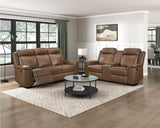 Nest Camel 2-Piece Reclining Living Room Set from Homelegance - Luna Furniture