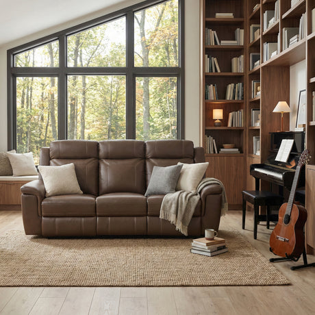 Nest Camel Double Reclining Sofa from Homelegance - Luna Furniture