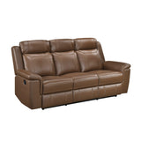 Nest Camel Double Reclining Sofa from Homelegance - Luna Furniture