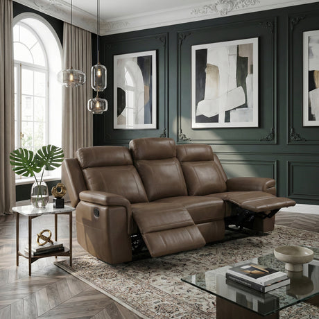 Nest Camel Double Reclining Sofa from Homelegance - Luna Furniture
