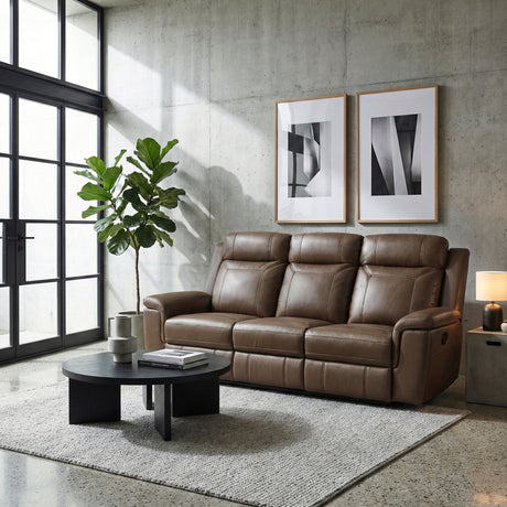 Nest Camel Double Reclining Sofa from Homelegance - Luna Furniture