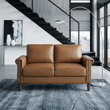 Heritage Brown Loveseat from Homelegance - Luna Furniture