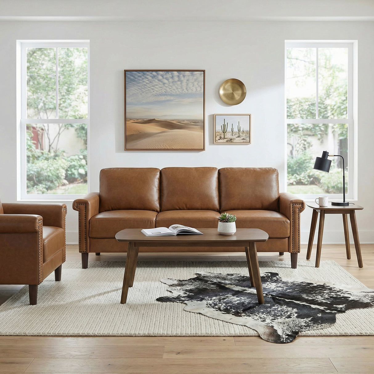 Heritage Brown Sofa from Homelegance - Luna Furniture