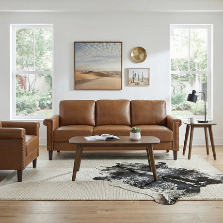 Heritage Brown Sofa from Homelegance - Luna Furniture