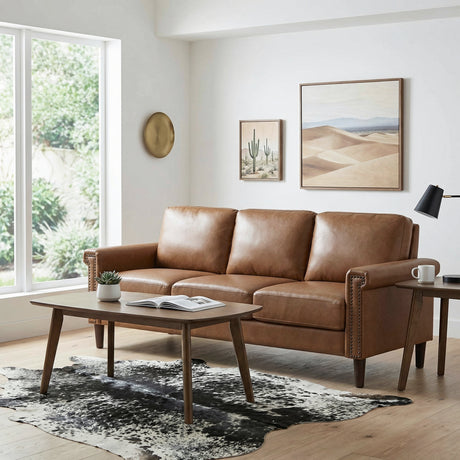 Heritage Brown Sofa from Homelegance - Luna Furniture