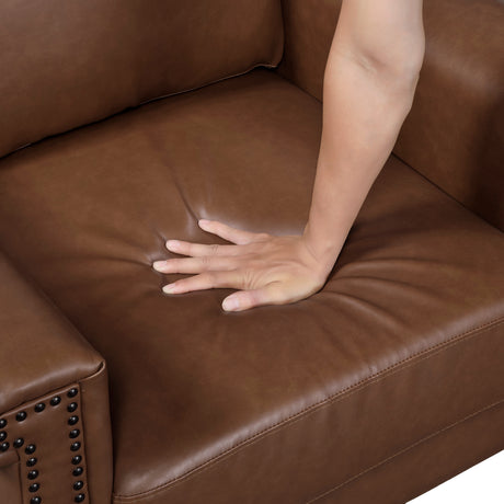 Heritage Chocolate Sofa from Homelegance - Luna Furniture