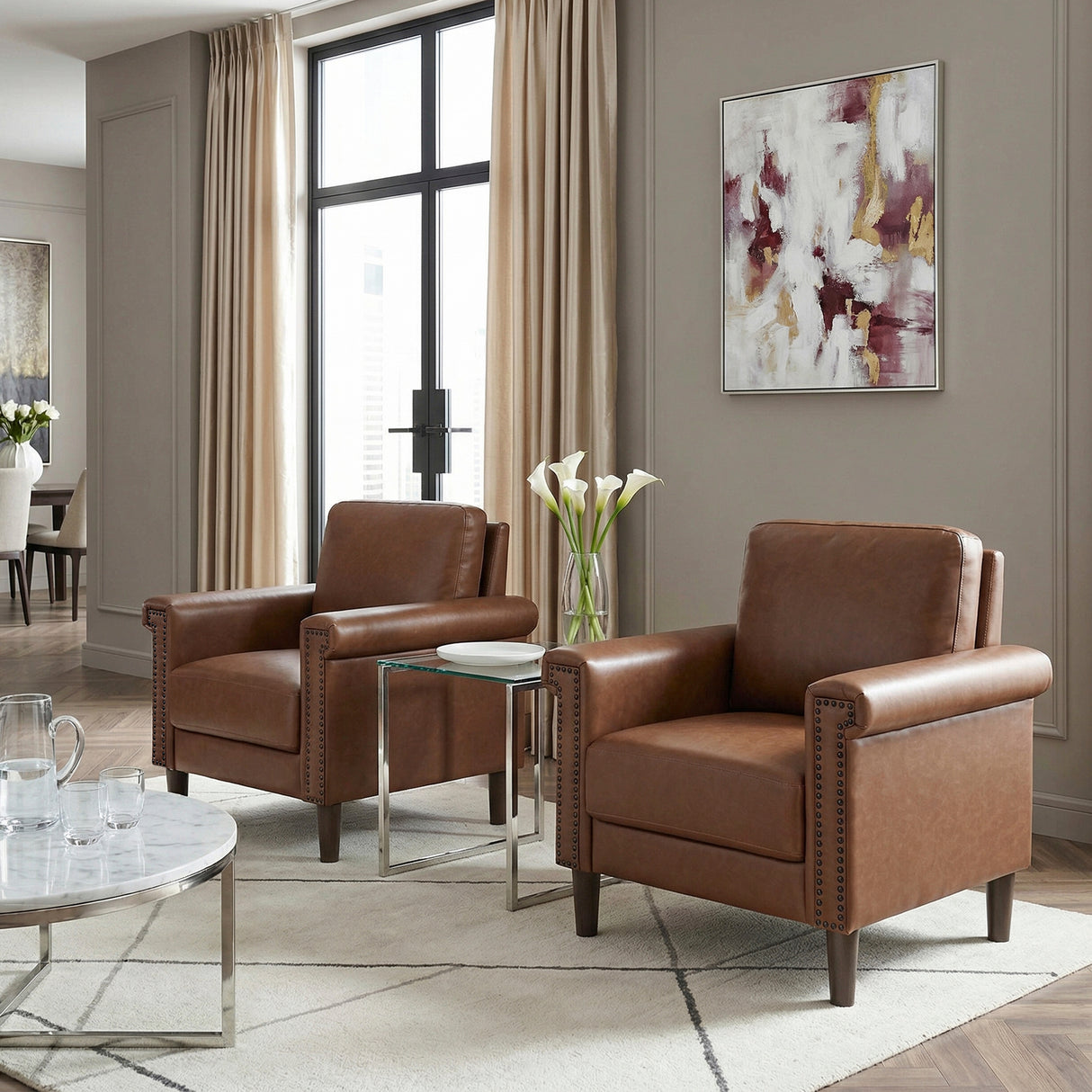Heritage Chocolate Chair from Homelegance - Luna Furniture