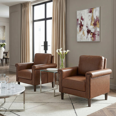 Heritage Chocolate Chair from Homelegance - Luna Furniture