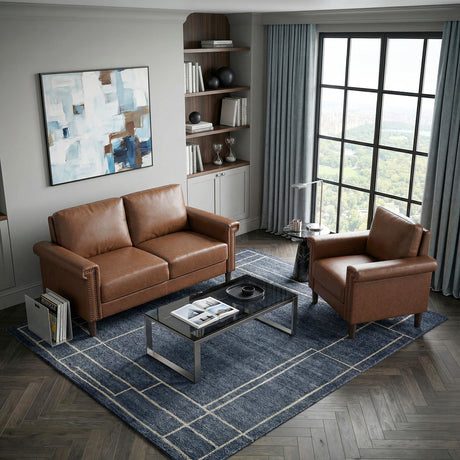 Heritage Chocolate Living Room Set from Homelegance - Luna Furniture