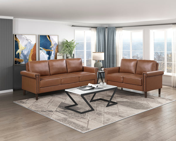 Heritage Chocolate 2-Piece Living Room Set