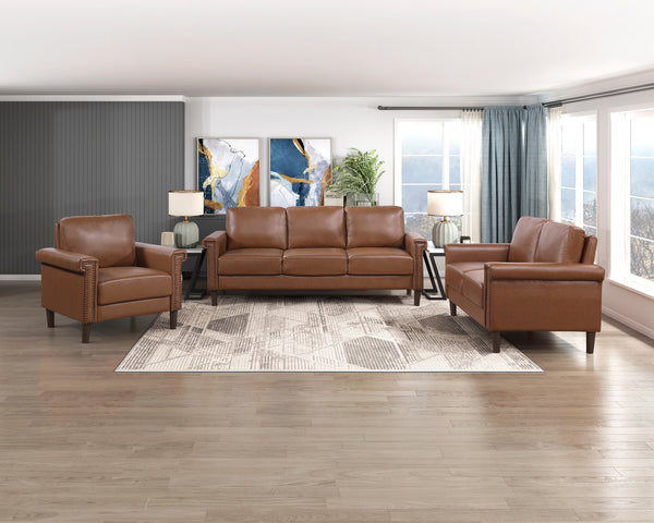 Heritage Chocolate 3-Piece Living Room Set
