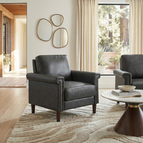 Heritage Dark Gray Chair from Homelegance - Luna Furniture