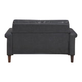 Heritage Dark Gray 2-Piece Living Room Set from Homelegance - Luna Furniture
