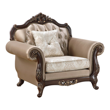Regal Cherry Brown Chair from Homelegance - Luna Furniture