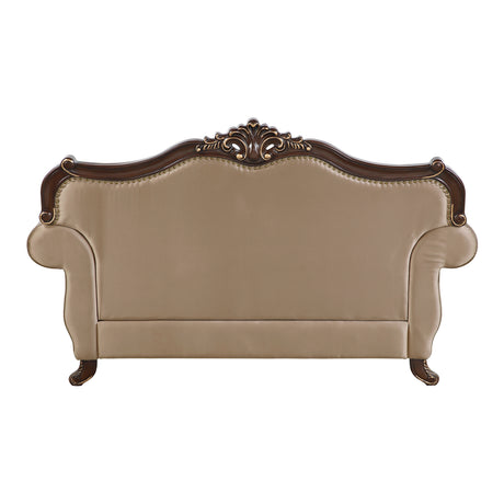 Regal Cherry Brown Sofa from Homelegance - Luna Furniture