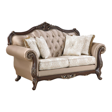 Regal Cherry Brown Sofa from Homelegance - Luna Furniture
