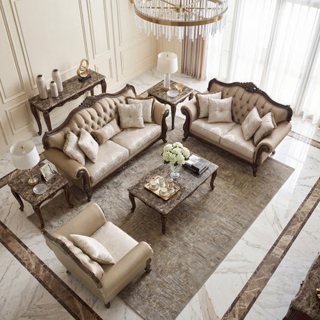 Regal Cherry Brown Sofa from Homelegance - Luna Furniture