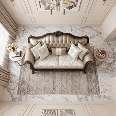 Regal Cherry Brown Sofa from Homelegance - Luna Furniture