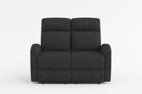 Allen Dark Gray Double Reclining Loveseat from Homelegance - Luna Furniture