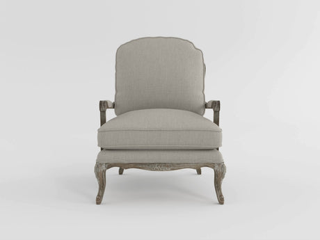 Landers Dark Gray Velvet Accent Chair from Homelegance - Luna Furniture