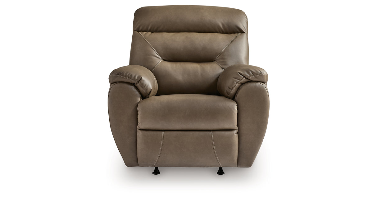 Elksworth Biscotti Recliner from Ashley Furniture - Luna Furniture