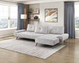 8400LTG*22LRC (2)2-Piece Sectional with Right Chaise and Dual-position Backs for Adjustable Seat Depth from Homelegance - Luna Furniture