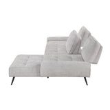 8400LTG*22LRC (2)2-Piece Sectional with Right Chaise and Dual-position Backs for Adjustable Seat Depth from Homelegance - Luna Furniture