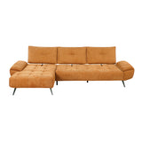 Dominic Orange 2-Piece Sectional with Left Chaise from Homelegance - Luna Furniture