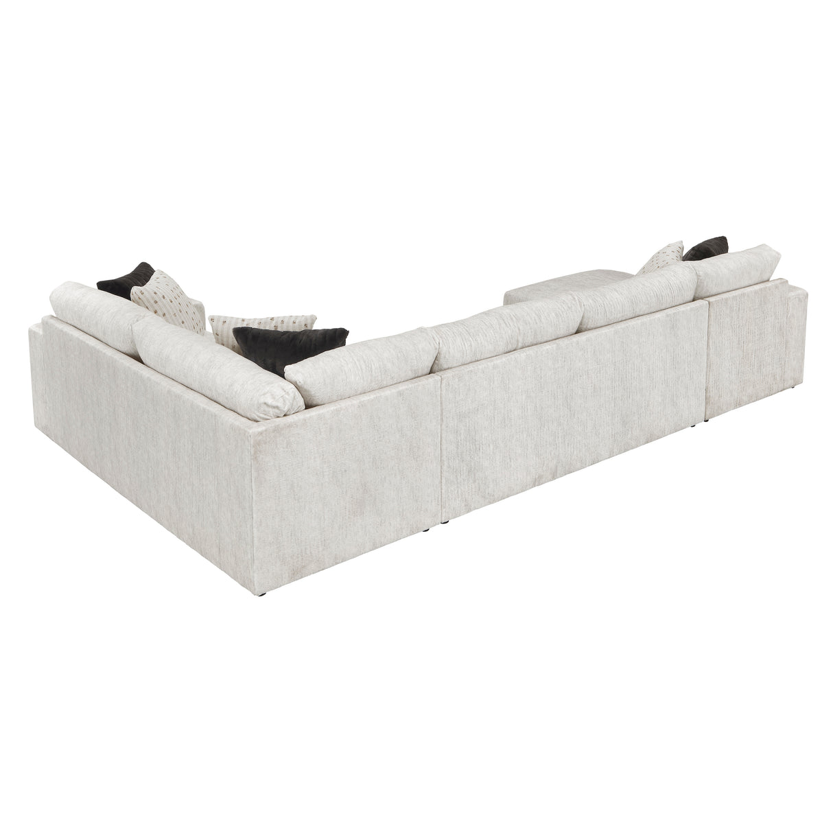 Solace Beige LAF Sectional from Homelegance - Luna Furniture