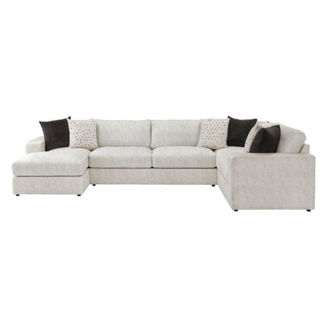 Solace Beige LAF Sectional from Homelegance - Luna Furniture