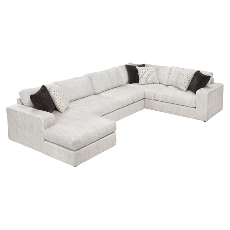 Solace Beige LAF Sectional from Homelegance - Luna Furniture
