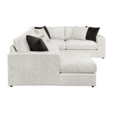 Solace Beige LAF Sectional from Homelegance - Luna Furniture