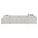 Solace Beige RAF Sectional from Homelegance - Luna Furniture