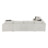 Solace Beige RAF Sectional from Homelegance - Luna Furniture