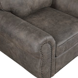 Pinnacle Pewter 2-Piece Living Room Set from Homelegance - Luna Furniture