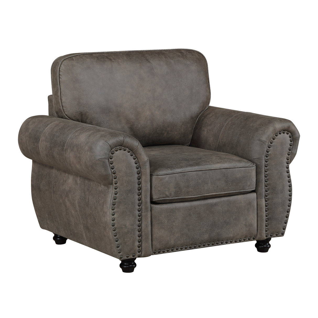 Pinnacle Pewter Living Room Set from Homelegance - Luna Furniture