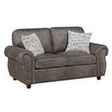 Pinnacle Pewter Living Room Set from Homelegance - Luna Furniture