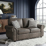 Pinnacle Pewter 2-Piece Living Room Set from Homelegance - Luna Furniture