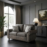 Pinnacle Pewter 2-Piece Living Room Set from Homelegance - Luna Furniture
