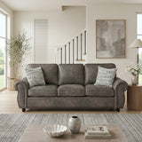 Pinnacle Pewter Sofa from Homelegance - Luna Furniture