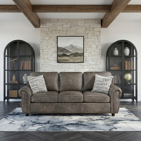 Pinnacle Pewter Living Room Set from Homelegance - Luna Furniture