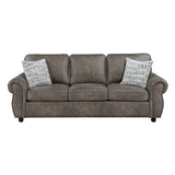 Pinnacle Pewter Sofa from Homelegance - Luna Furniture