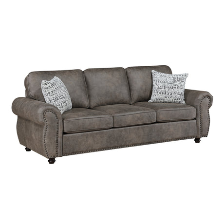 Pinnacle Pewter Sofa from Homelegance - Luna Furniture