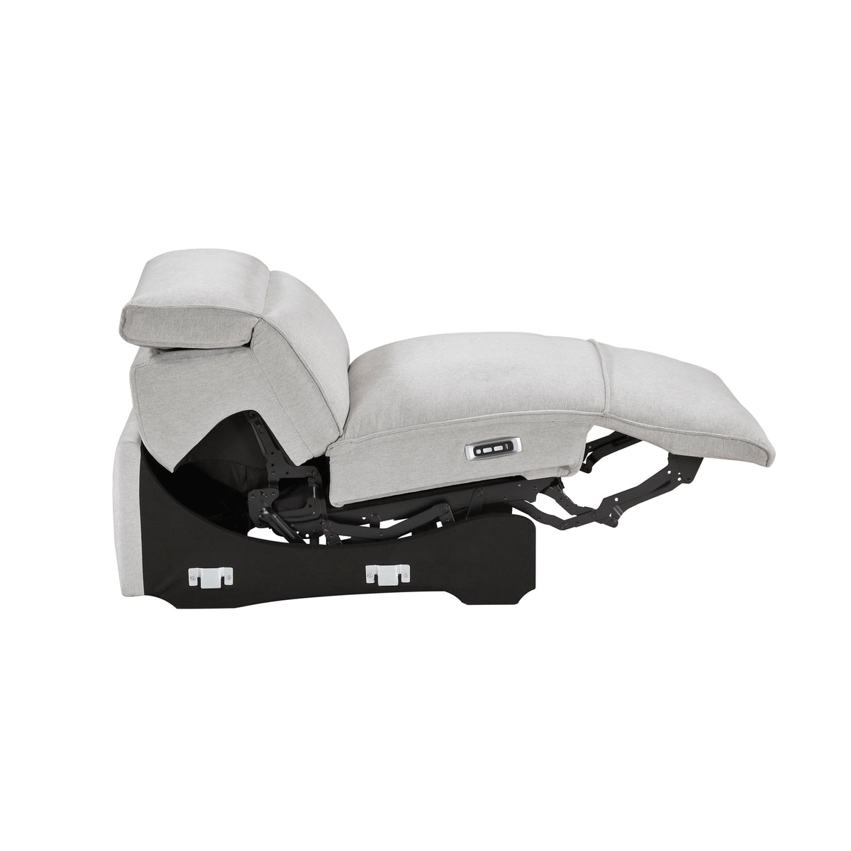 Phoebe Light Gray Corner Seat